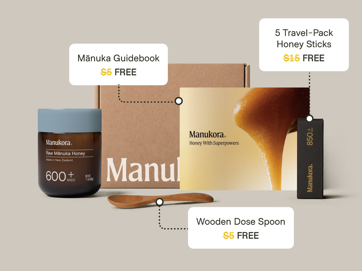 Manukora Superhoney Starter Kit: MGO